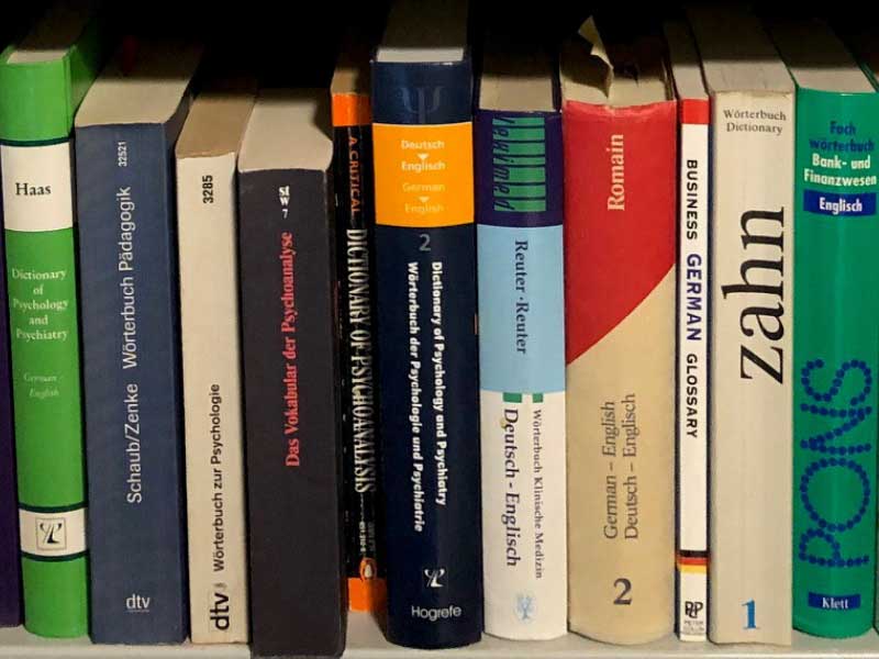 german to english translation for academic manuals and online articles